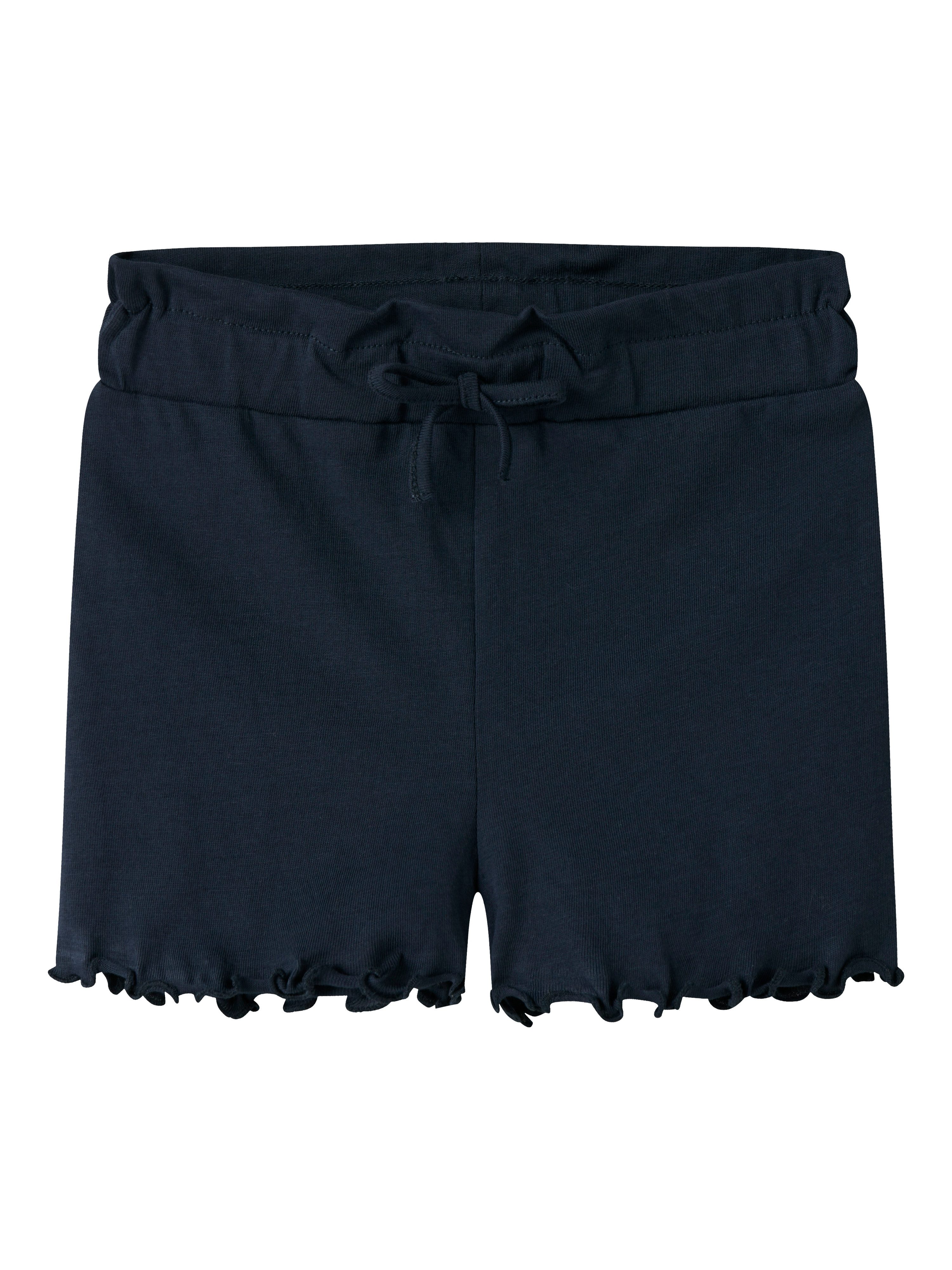 Name It Shorts NMFVIVIA SHORTS NOOS aus Baumwolle, elastischer Bund, mit gewelltem Saum, pflegeleicht