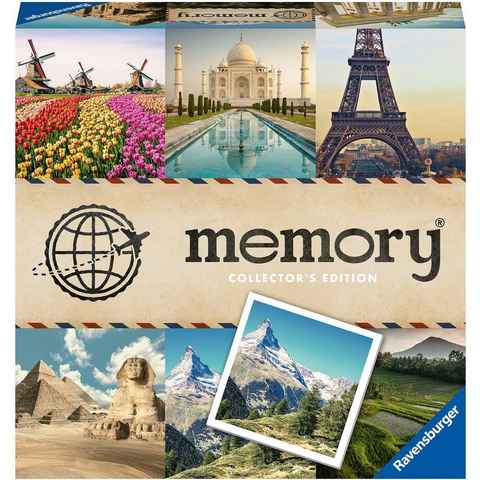 Ravensburger Spiel, Merkspiel Collectors' memory® Travel, Made in Europe, FSC® - schützt Wald - weltweit