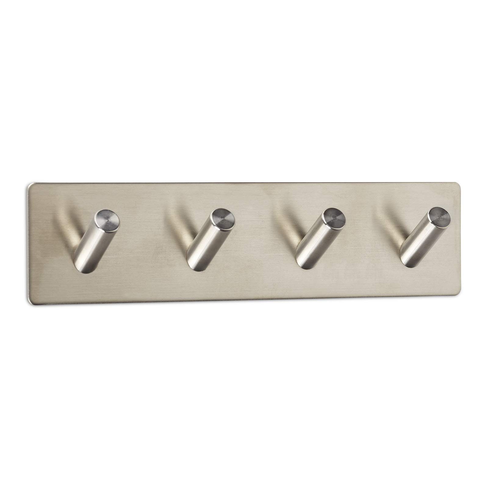 SO-TECH® Garderobenhaken Hakenleiste ADRA Edelstahl gebürstet selbstklebend günstig online kaufen