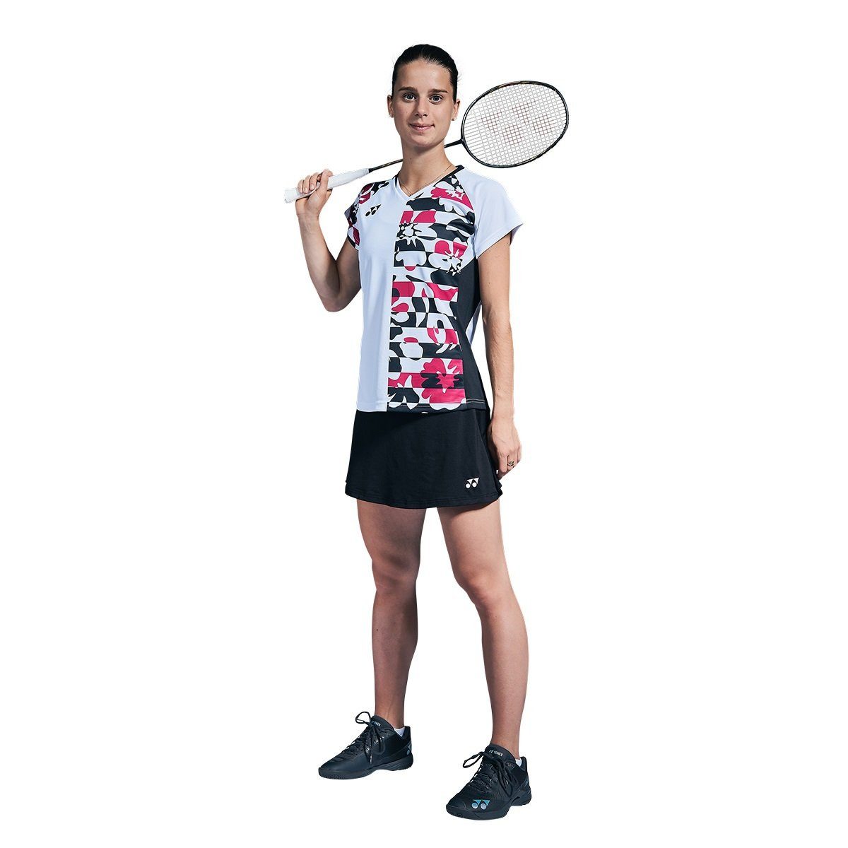 Yonex T-Shirt Badminton-Shirt V-Neck Tournament (offizielles Shirt der)