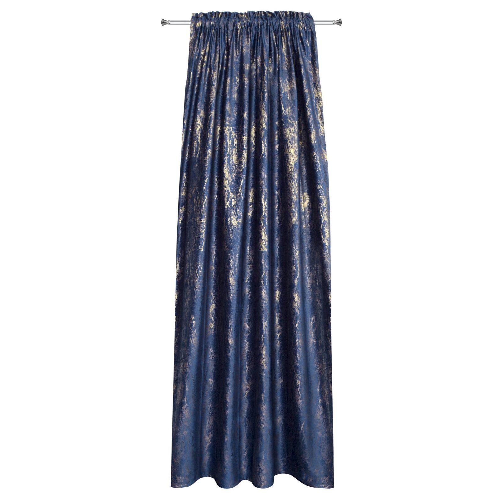 Eurofirany Vorhang CORNELIA, Kräuselband, Glamour