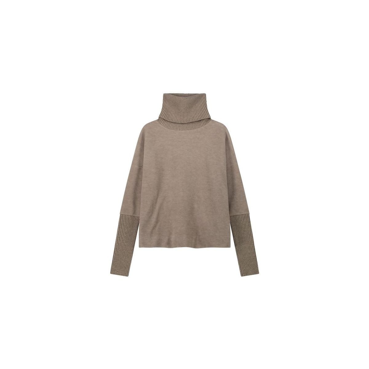 Jeanne Baret Sweatshirt Wallis Sweat Eleganter und komfortabler Wollfleece-Pullover mit übergroßem Schnitt