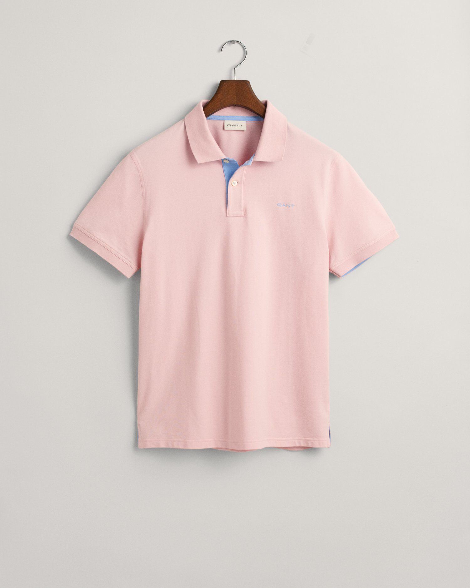 PIQUE FADED Gant PINK REG Poloshirt SS CONTRAST RUGGER