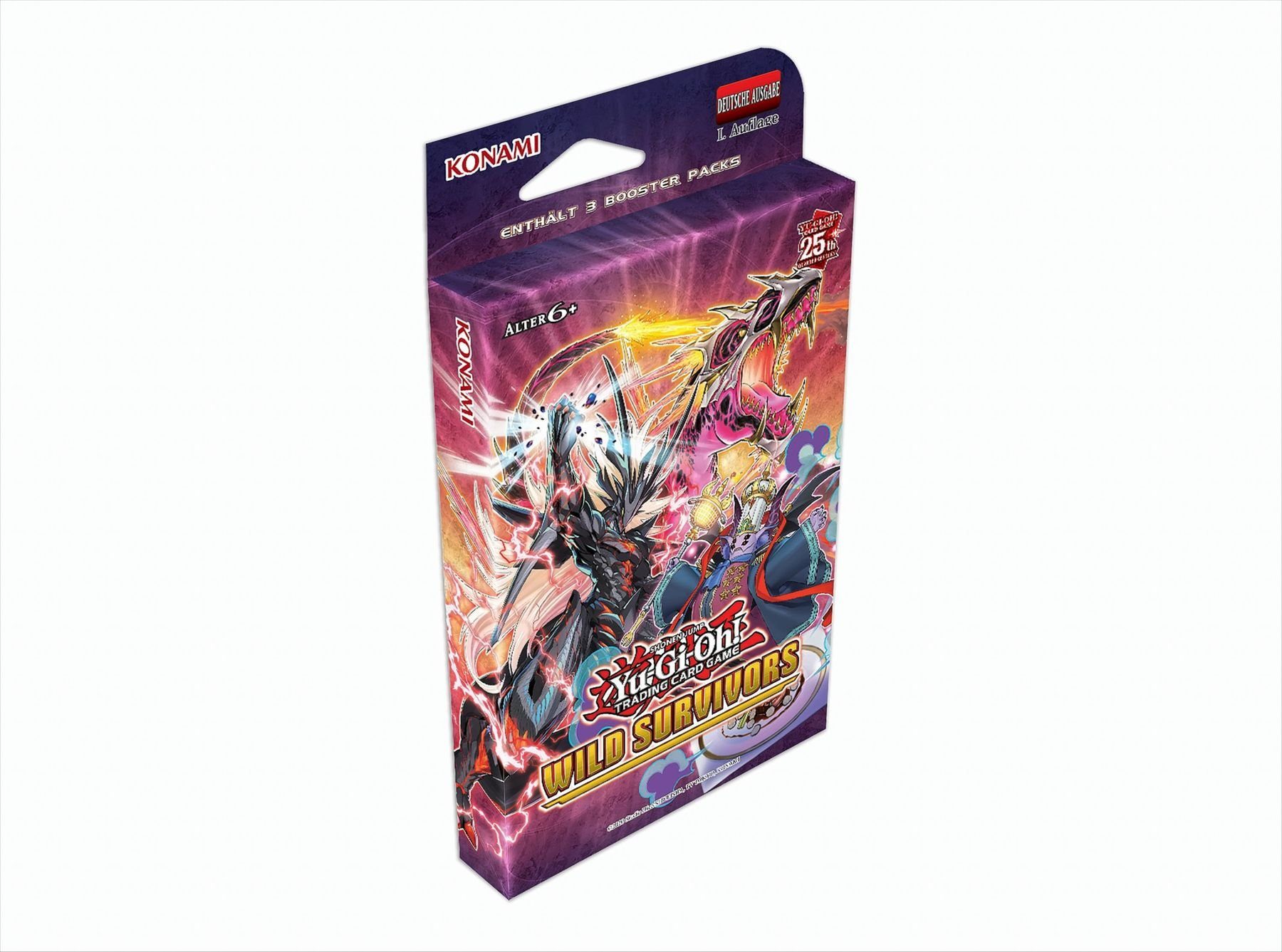 Konami Sammelkarte Yu-Gi-Oh! Wild Survivors Tuck Box Deutsch
