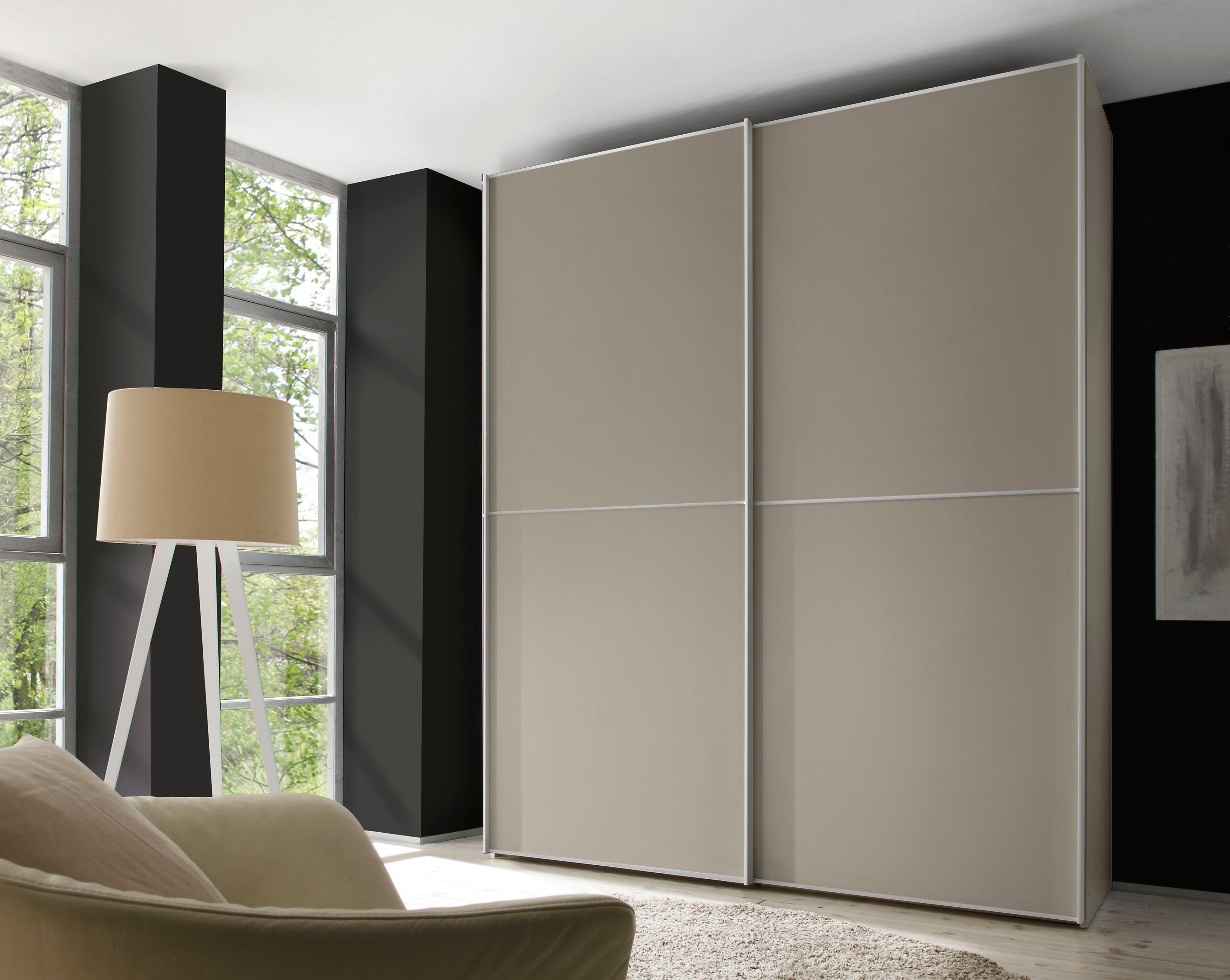 STAUD Schwebetürenschrank Sinfonie Plus, edles Design in hochwertiger Qualität, Made in Germany Mit vier verschiedenen Ausstattungsvarianten