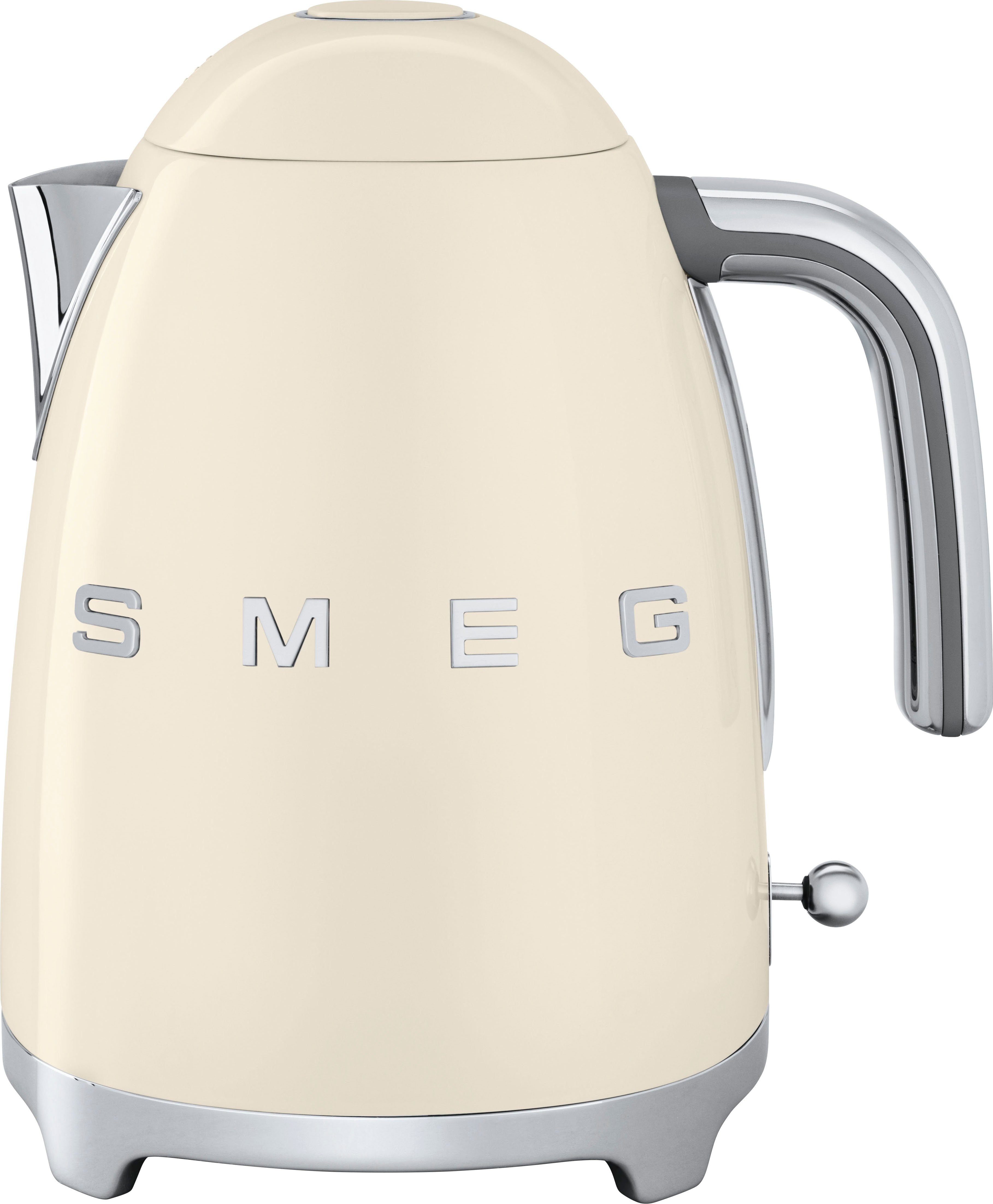 Smeg Wasserkocher SMEG Wasserkocher 1,7 l Edelstahl 2400 Watt Auswahl Farbe KLF03, 2400,00 W