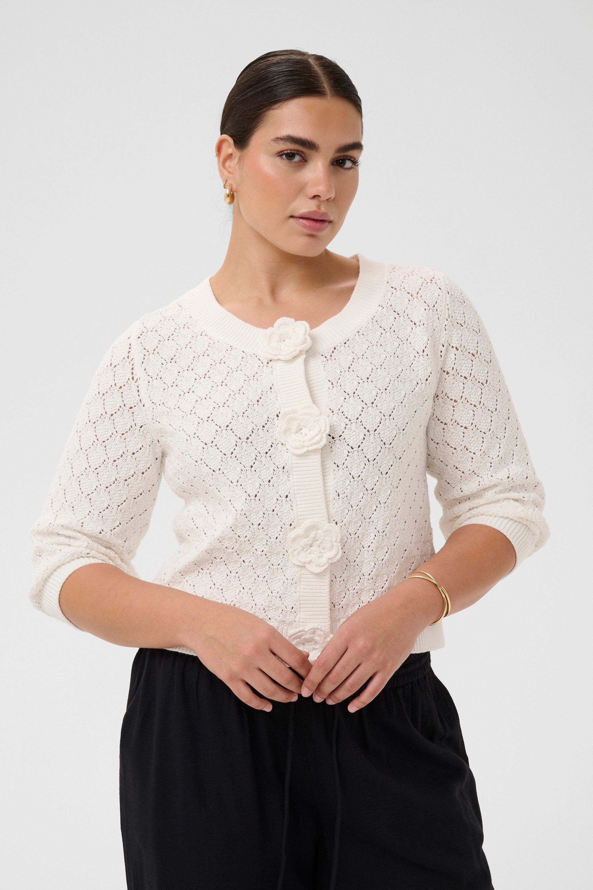 KAFFE Curve Cardigan Strickjacke KCkathrina Große Größen