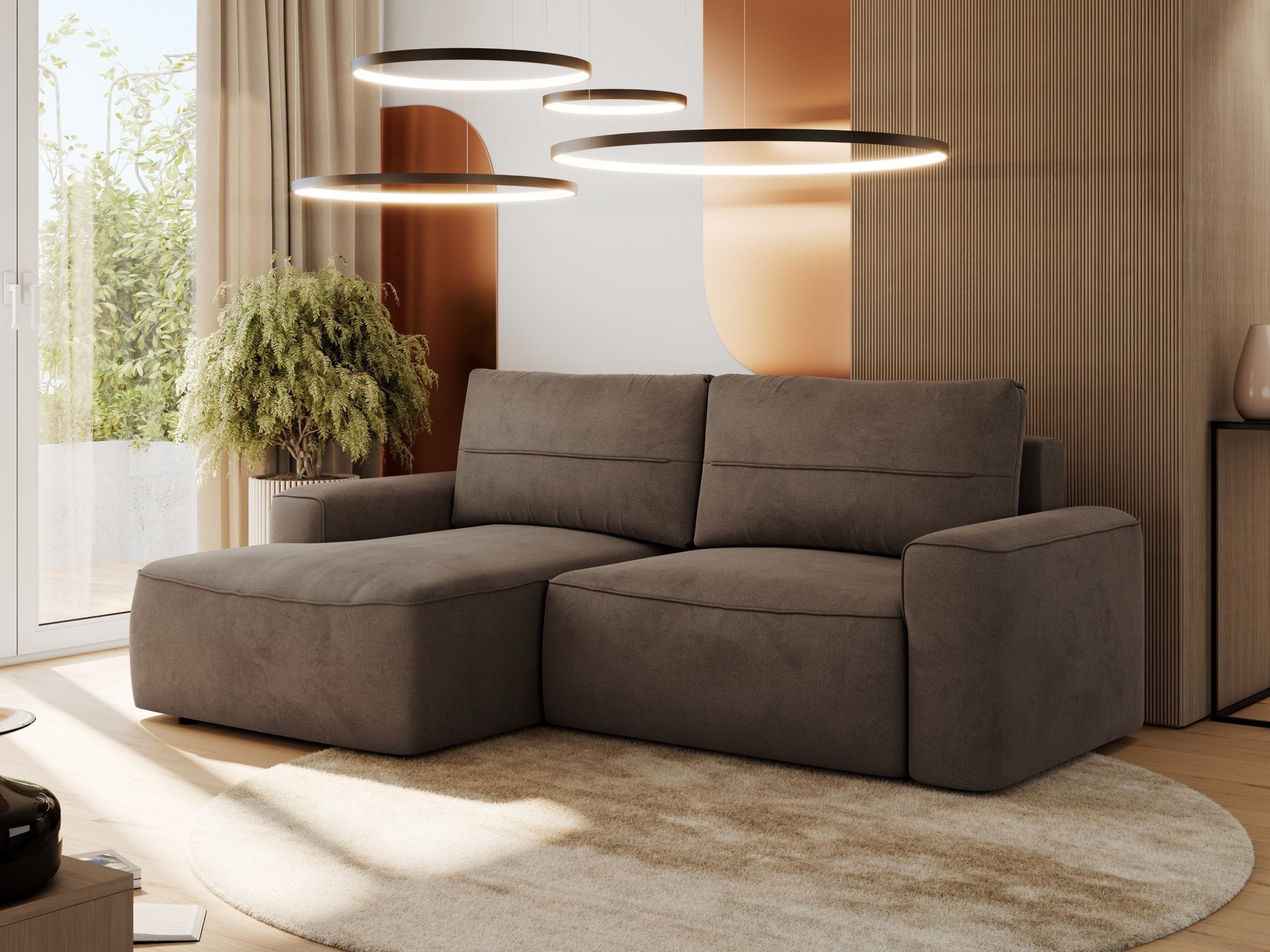 MKS MÖBEL Ecksofa BELLUNO, L-förmige Ecke, günstig online kaufen