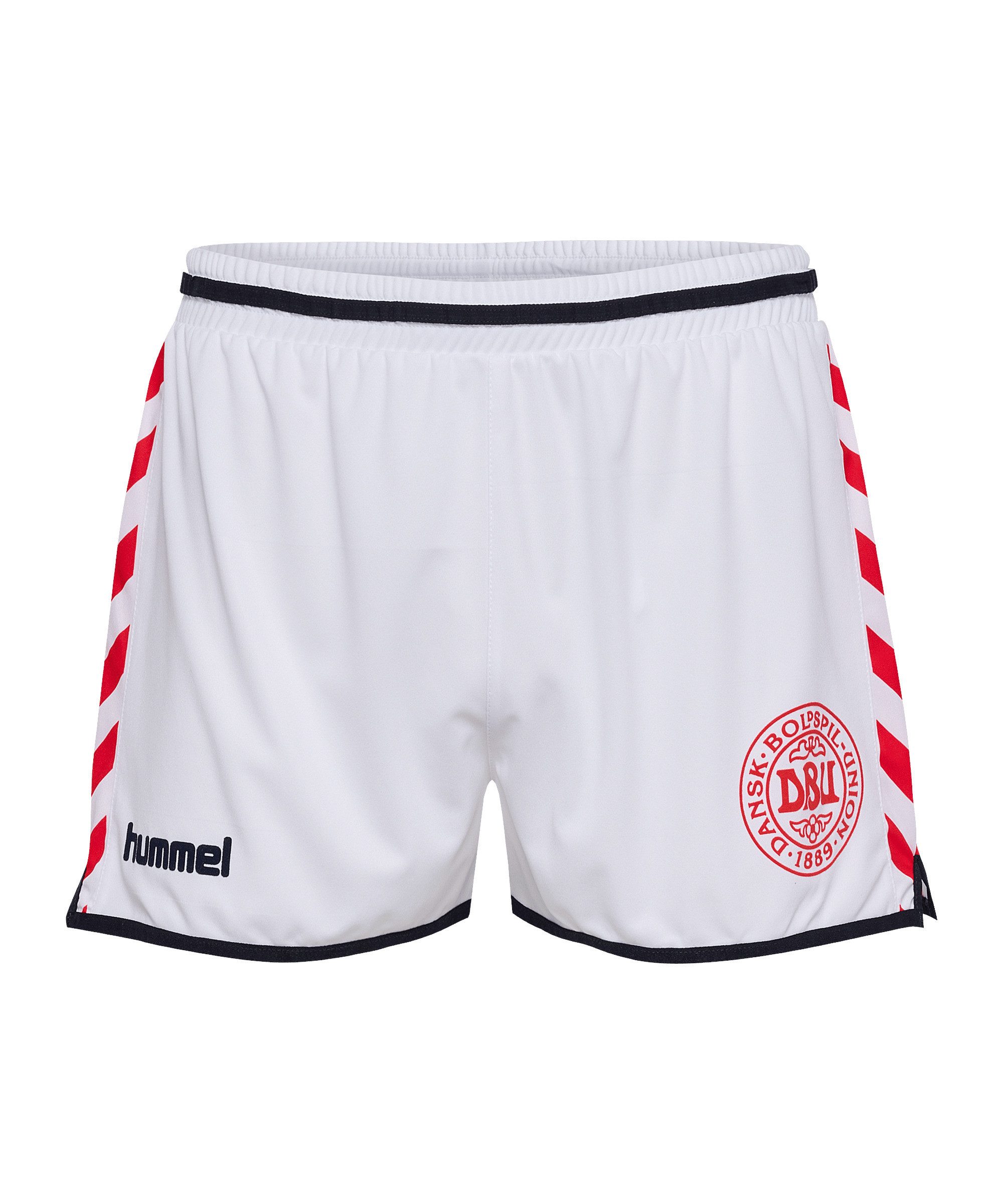 hummel Sporthose hummel DBU Dänemark 86 Replica Original Short Weiß