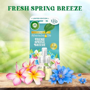 Air Wick Duftöl Flakon (Spar-Pack, 6-St., Nachfüller Fresh Spring Breeze), Floraler Raumduft