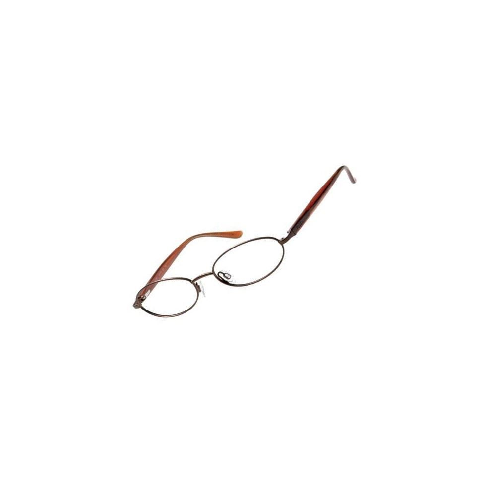 Fossil Brillengestell Korrektionsfassung Brille Metall Braun 51/17/135 - OF1161200, Metall und Kunststoff