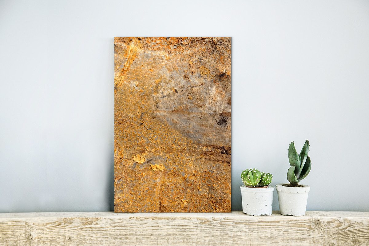 MuchoWow Metallbild Metall - Rost - günstig online kaufen