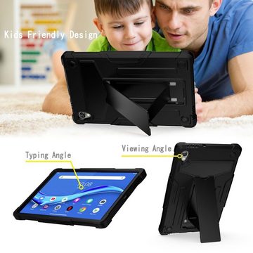 Wigento Tablet-Hülle Für Lenovo Tab M10 HD 2nd Gen TB-X306X Tablet Schutzhülle Schwarz