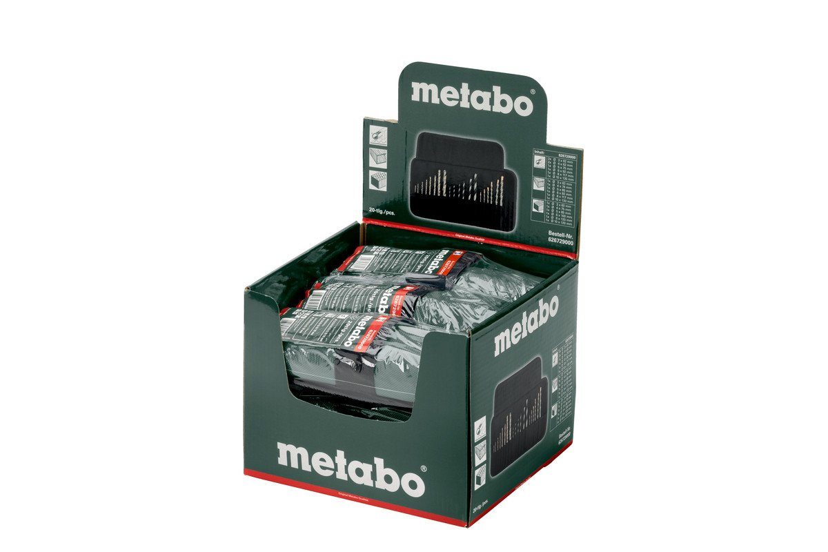 metabo Bohrersortiment-Rolltasche Werkzeugtasche teilig SP 20 Metabo