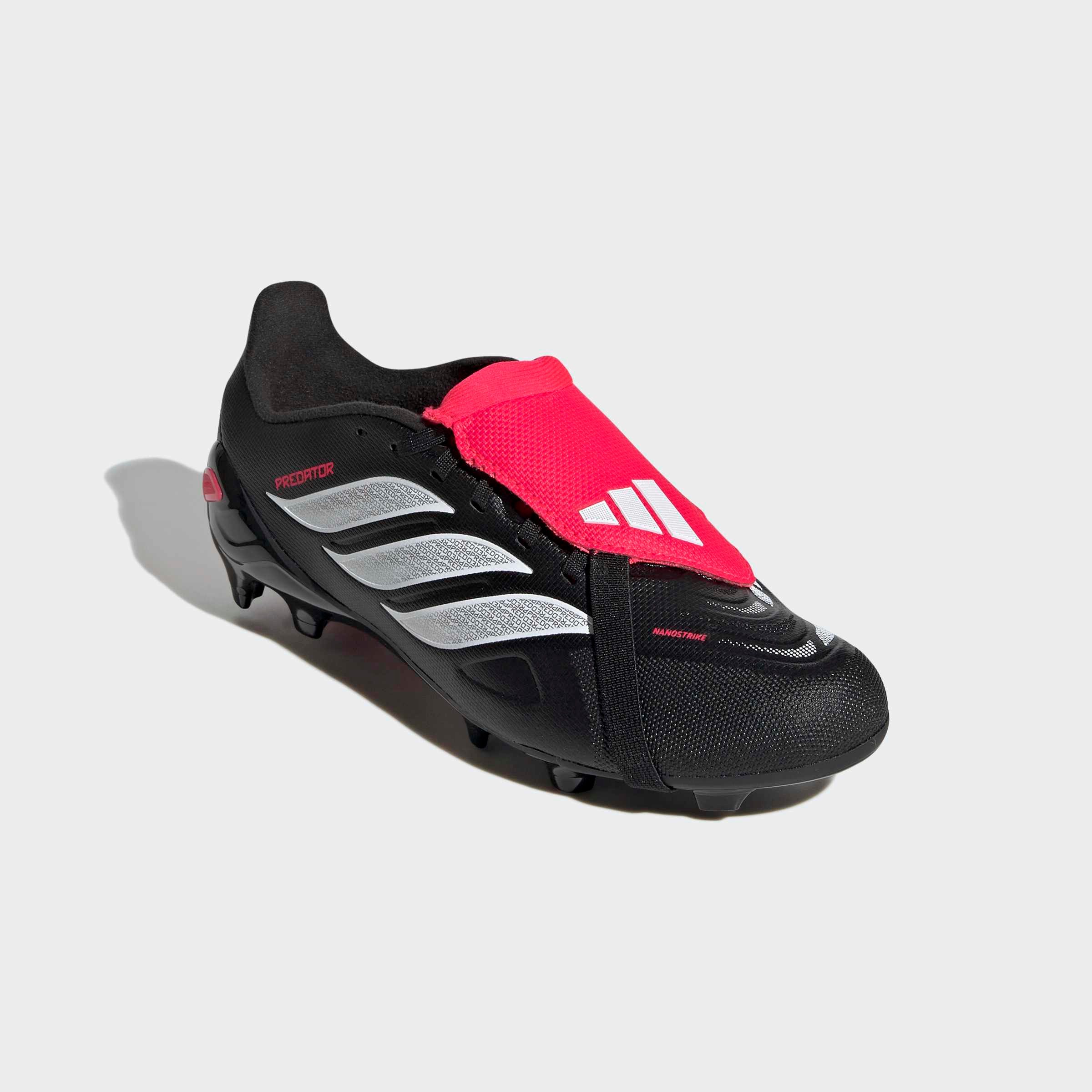 adidas Performance PREDATOR LEAGUE FÜR KIDS MIT UMSCHLAGBARER ZUNGE FÜR FESTE BÖDEN Fußballschuh Außensohle für Rasen und feste Böden