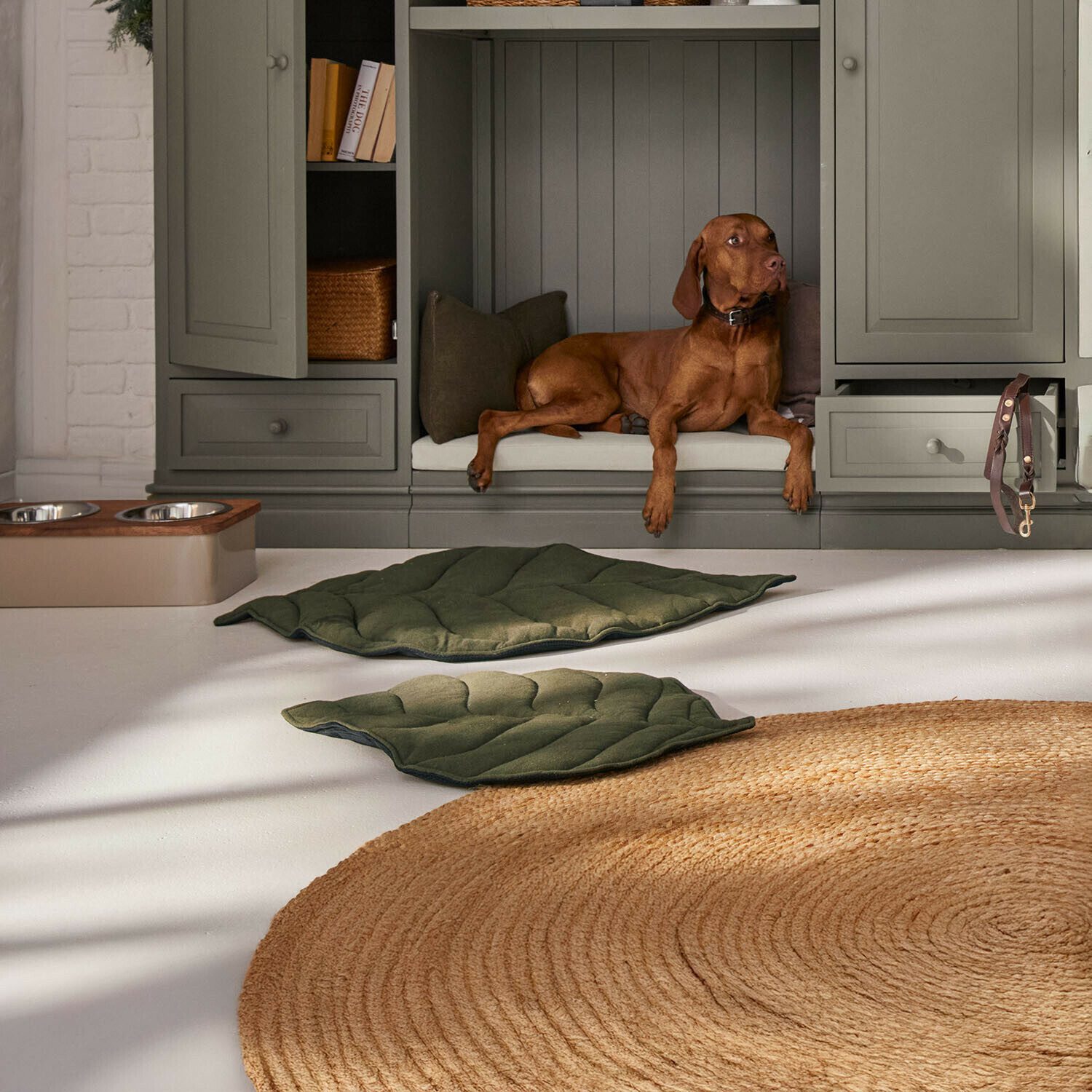Mirabeau Hundematte Haustiermatte Keirena grün – Bild 5 von 5