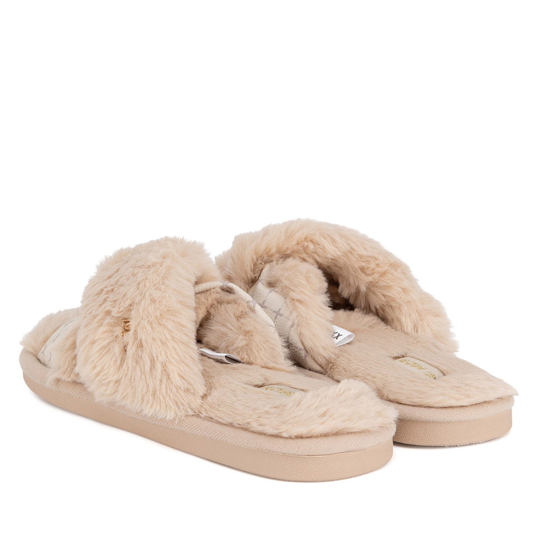 Mexx Mexx Damen-Hausschuhe beige MI002004343W Hallenschuh – Bild 5 von 5