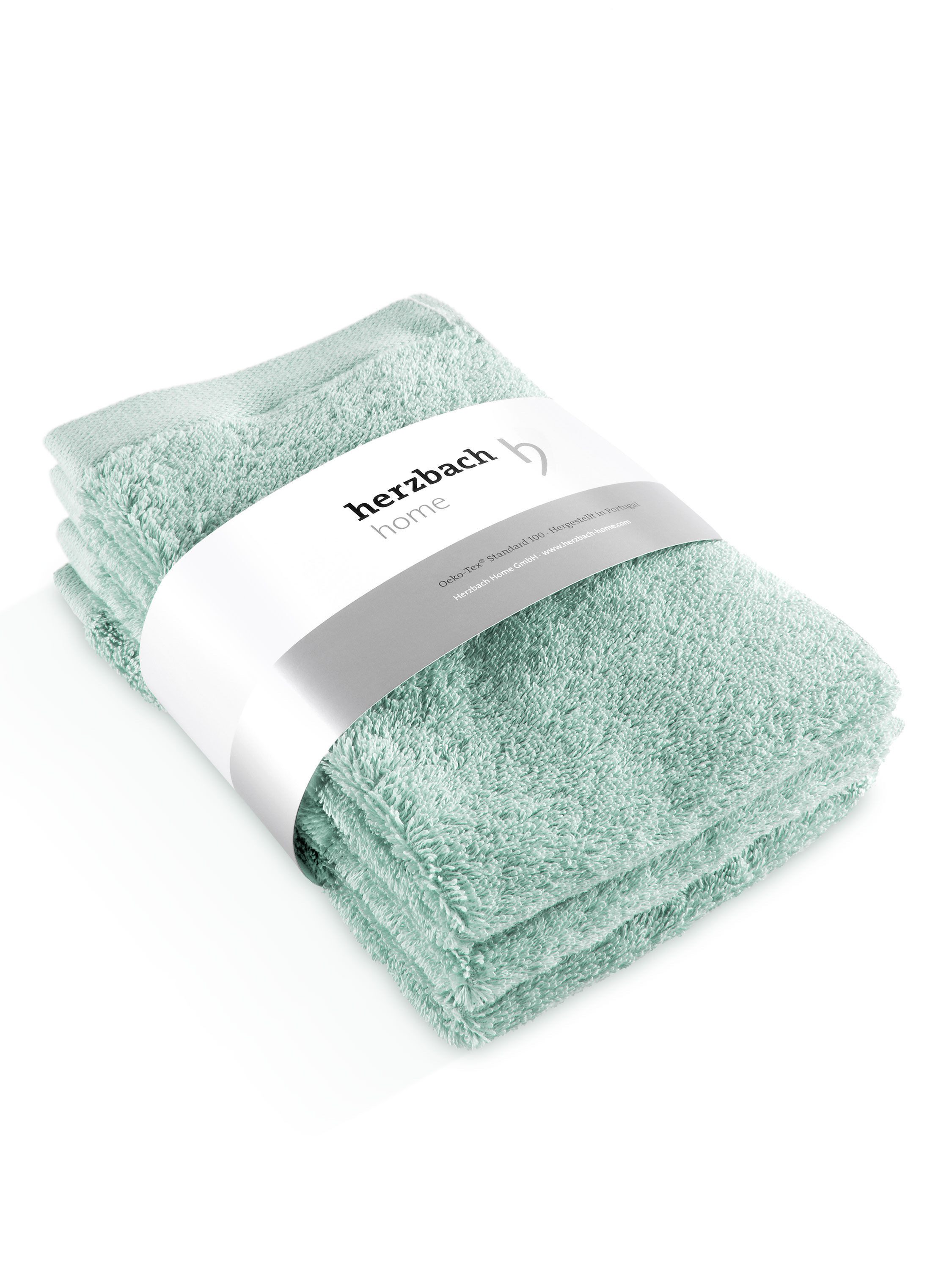 Herzbach Home Gästehandtücher Pura 30x50 cm, günstig online kaufen