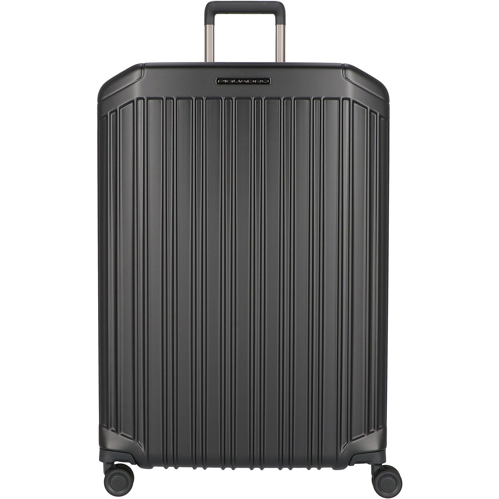 Polycarbonat Rollen, PQ-Light, black Hartschalen-Trolley Piquadro 4 matt