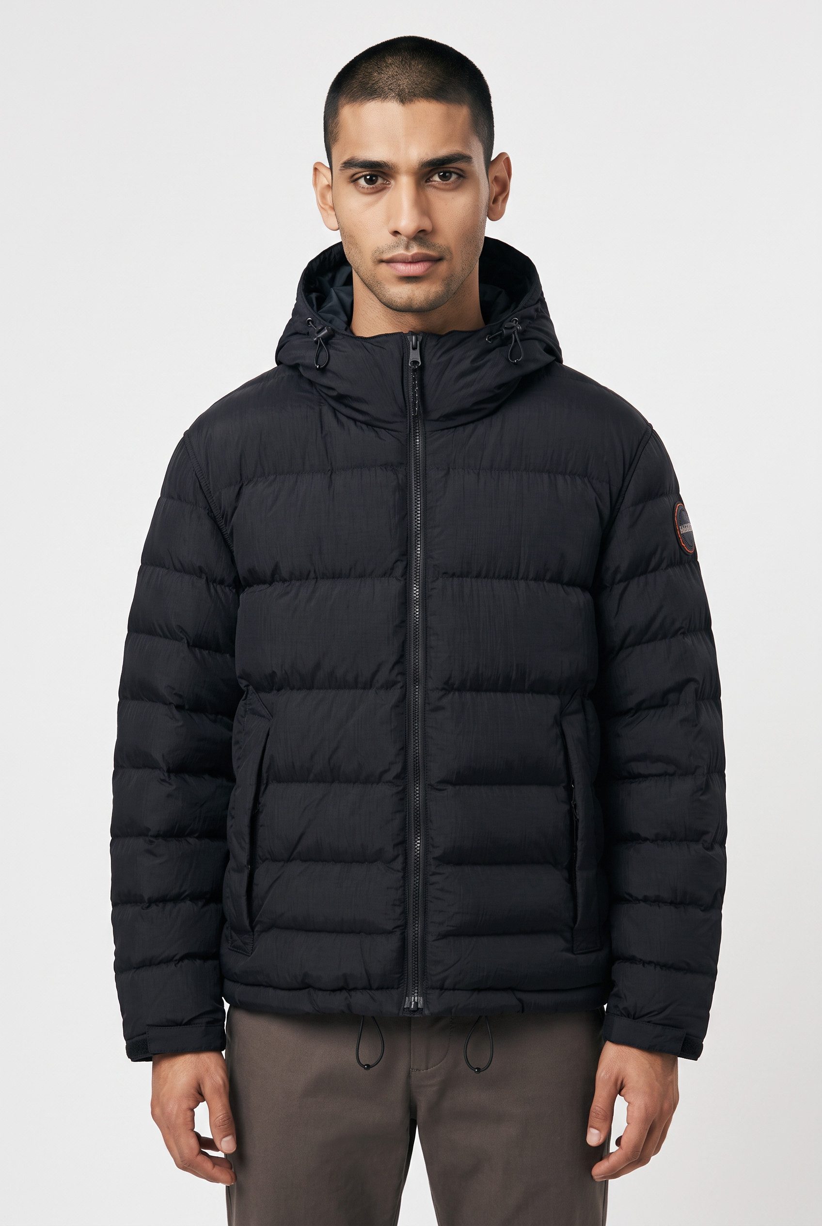 Napapijri Funktionsjacke A-TEREZ mit Kapuze mit Kordelzug und Stehkragen, wasserabweisend, Regular Fit