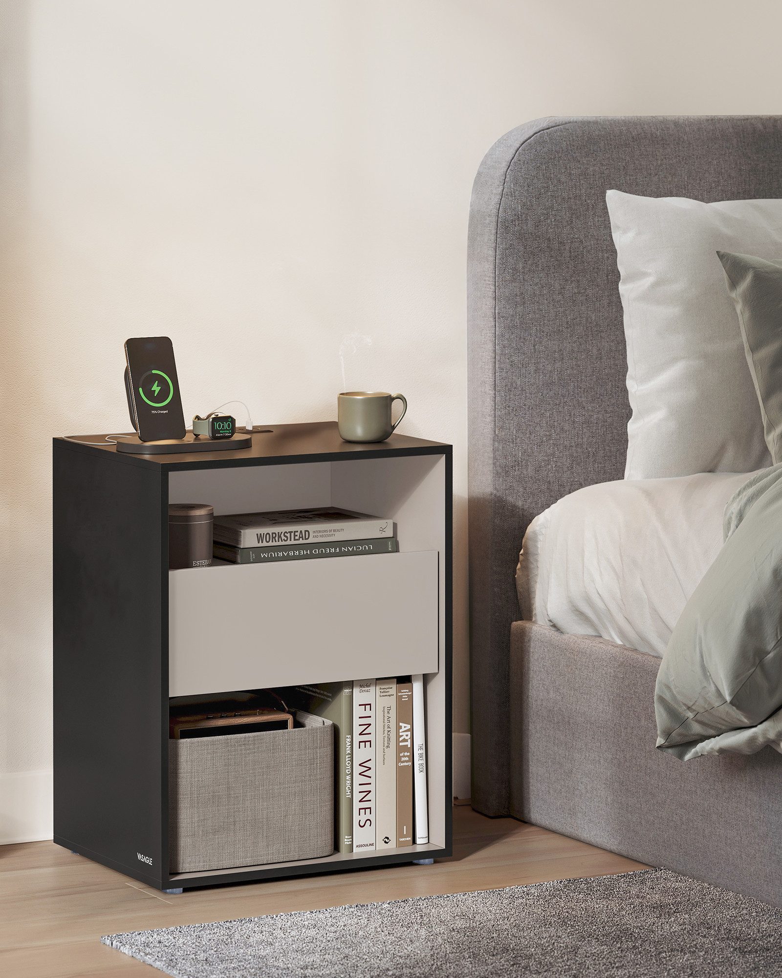 VASAGLE Nachttisch (1-St) günstig online kaufen