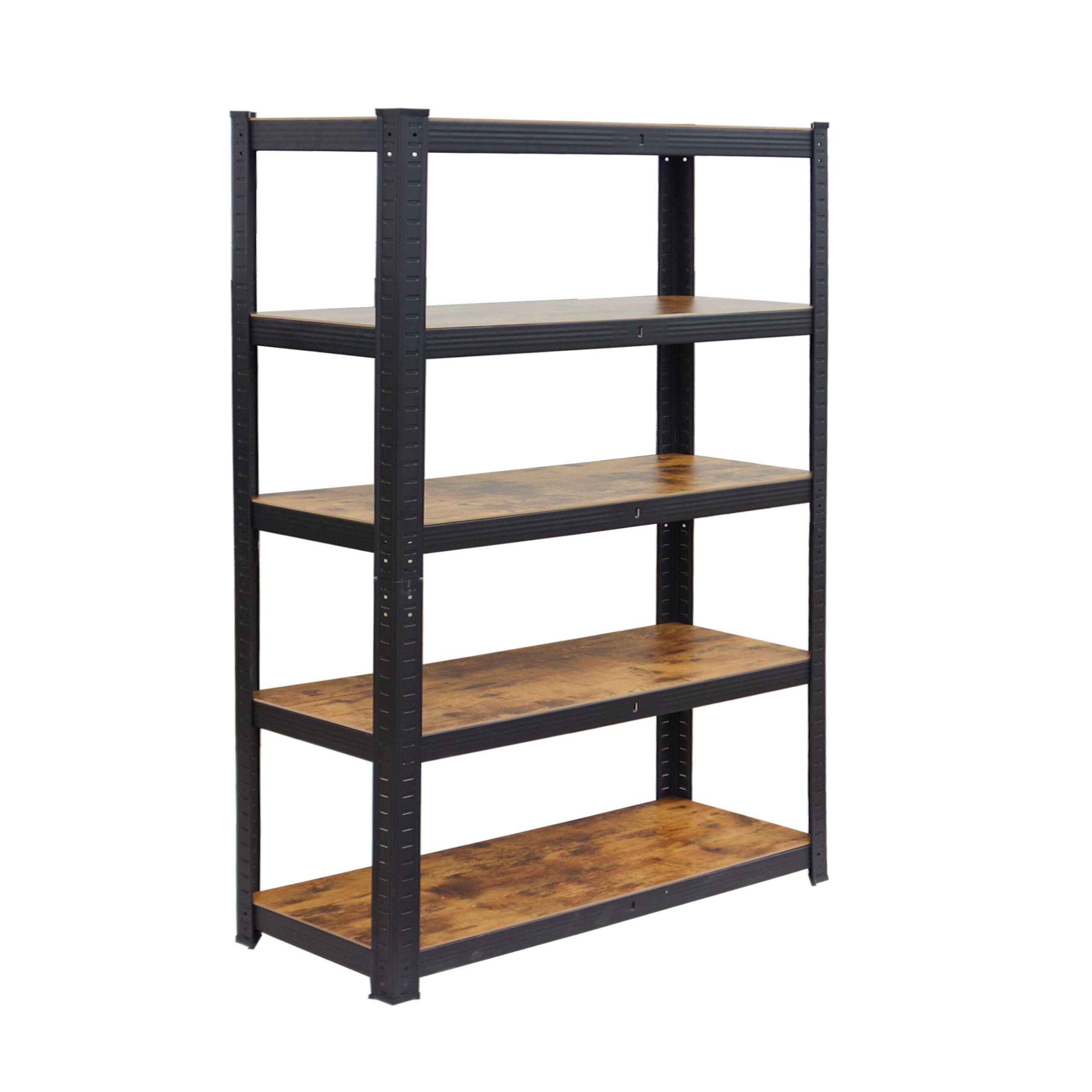 relaxdays Schwerlastregal Industrial 500 kg, 1-tlg., 40 x 100 x 180 cm