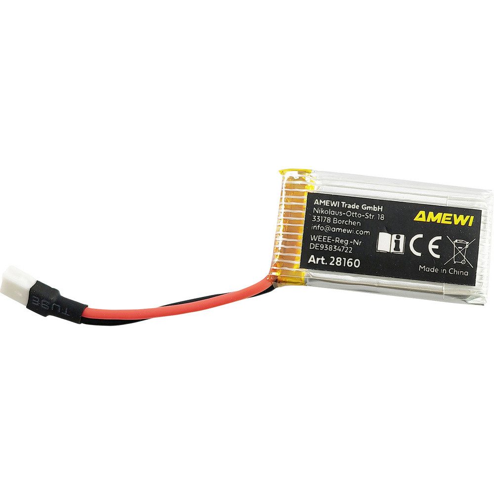 Amewi Amewi Modellbau-Akkupack (LiPo) 3.7 V 300 mAh Zellen-Zahl: 1 Softcase Akku 300 mAh