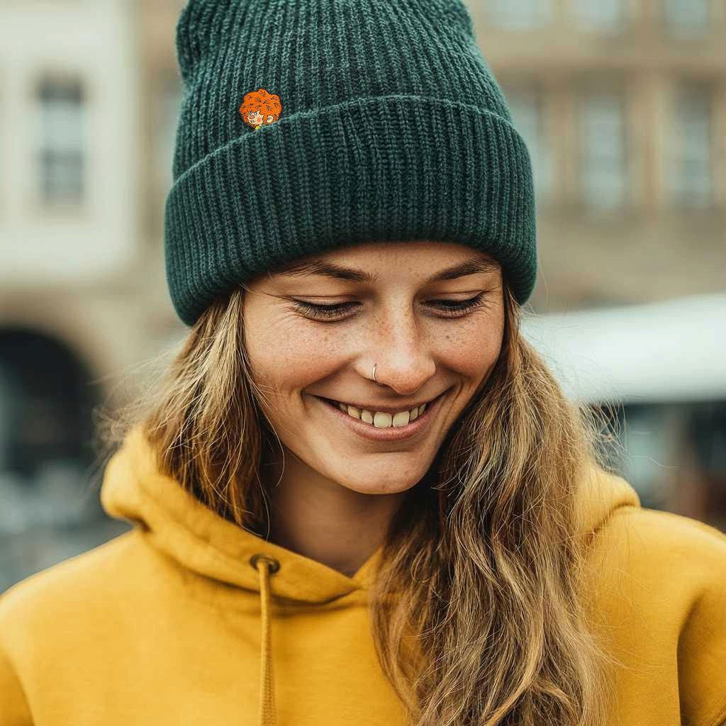 Bavariashop Beanie ®Pumuckl Beanie aus Baumwolle