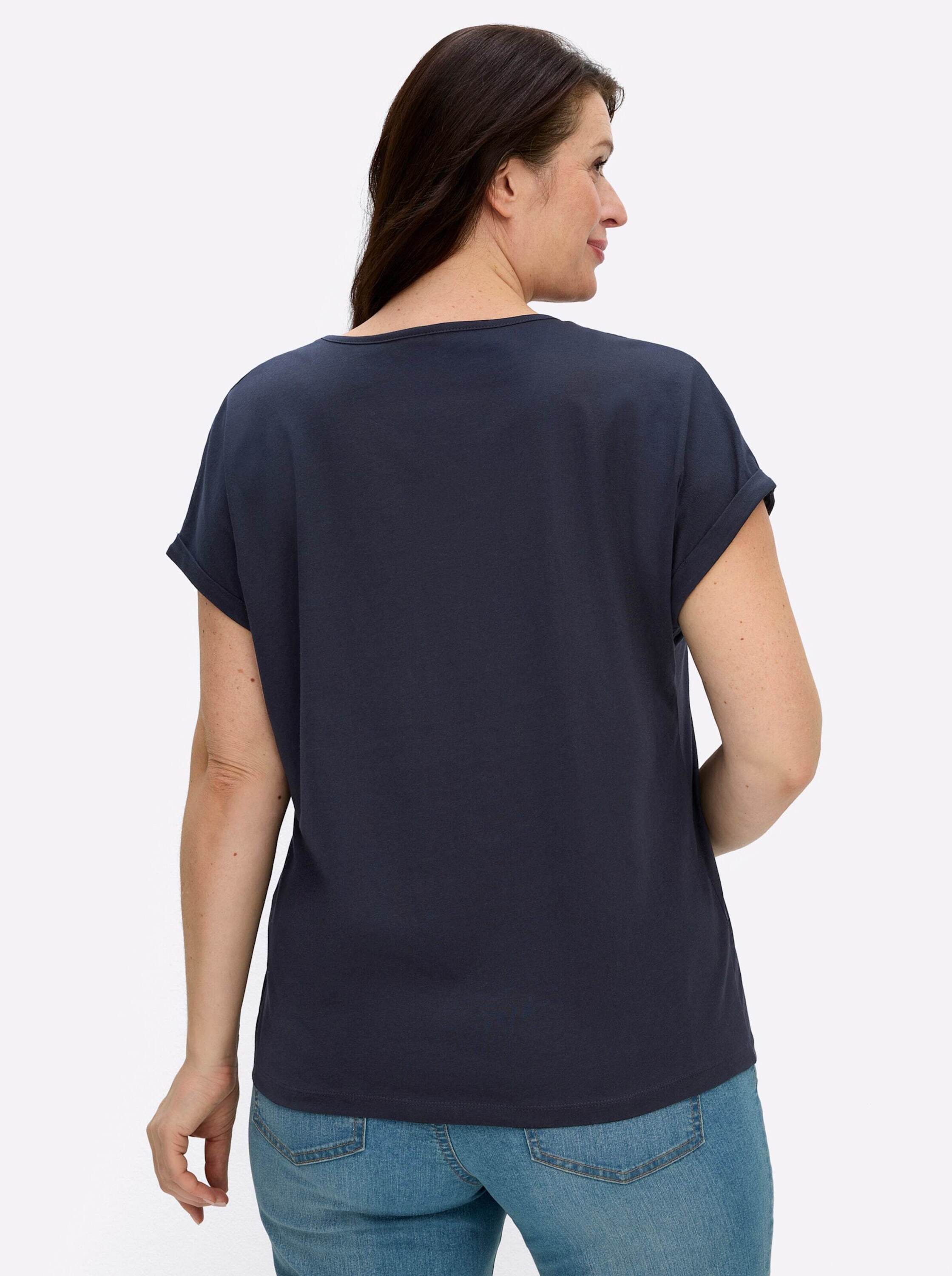 Sieh an! T-Shirt Rundhals-Shirt Extra kurz günstig online kaufen