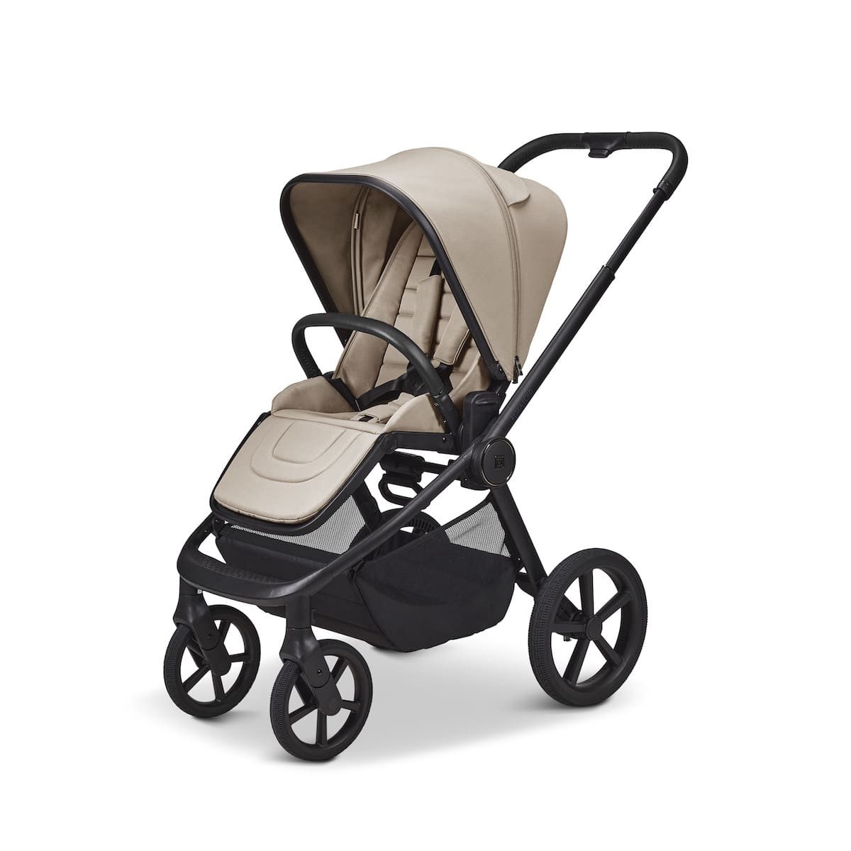 Moon Kombi-Kinderwagen Resea Fold Diamond Kombikinderwagen, Mit einem einzigen Handgriff inklusive Babywanne zusammenfaltbar