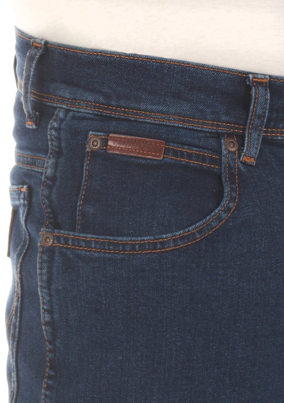 Texas Wrangler Jeanshose Chip Slim-fit-Jeans Fit Slim mit Denim Stretch (W12SLQ46A) Herren Hose Blue