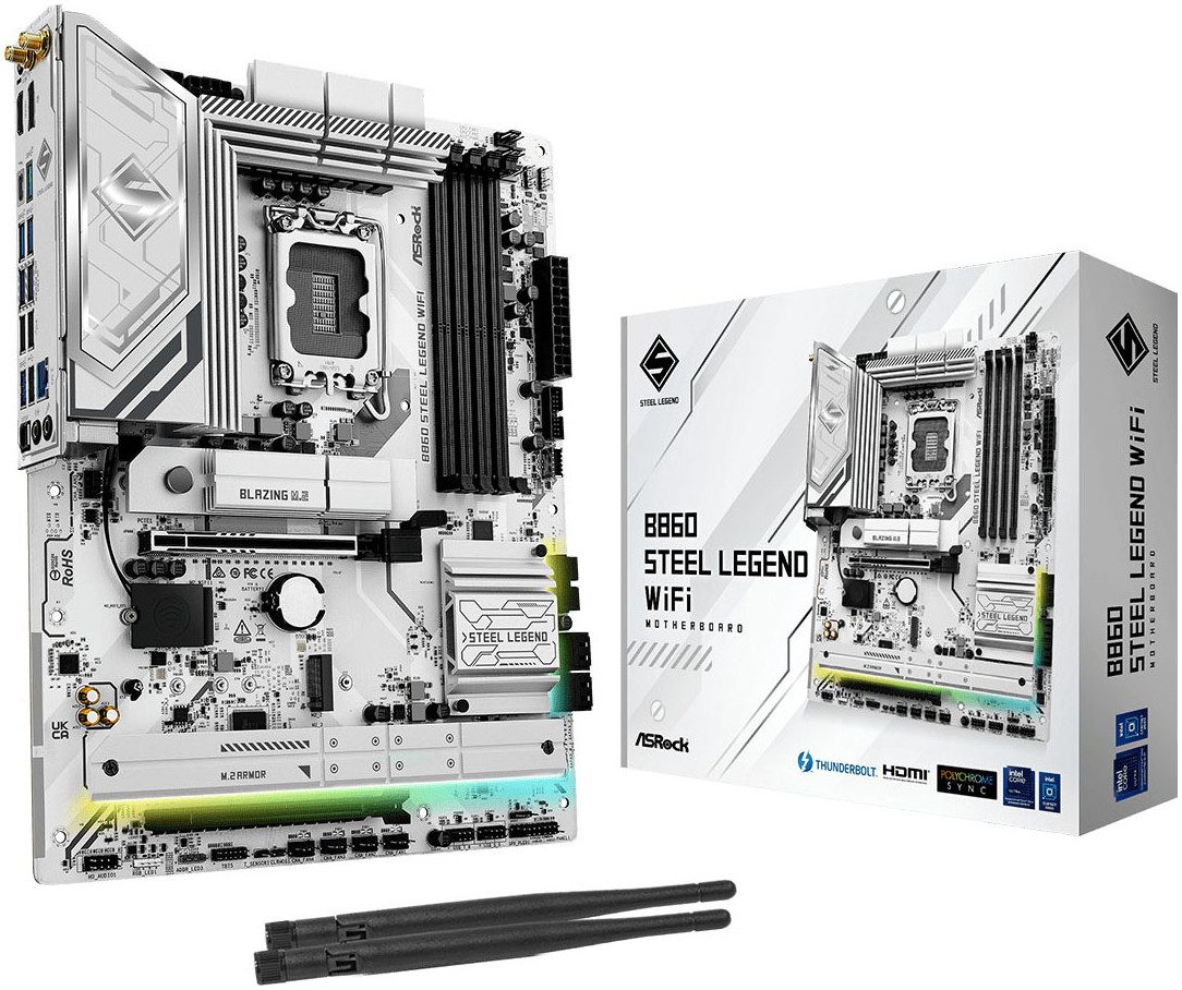 Asrock B860 Steel Legend WiFi Mainboard