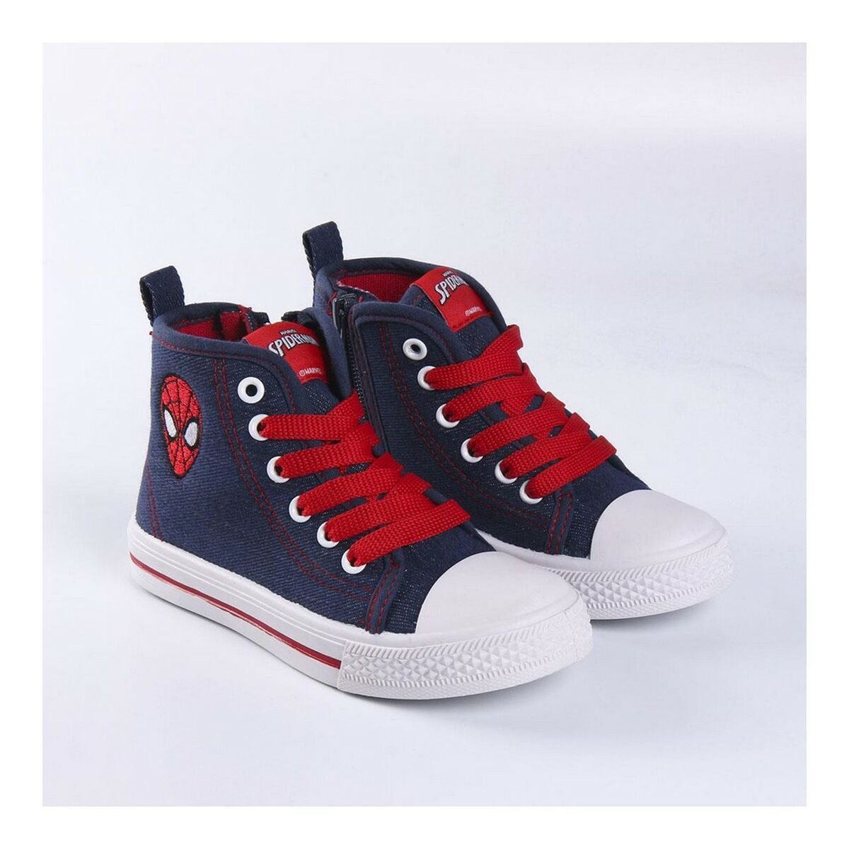 Spiderman Чоботи Freizeitstiefel für Kinder Spider-Man Blau