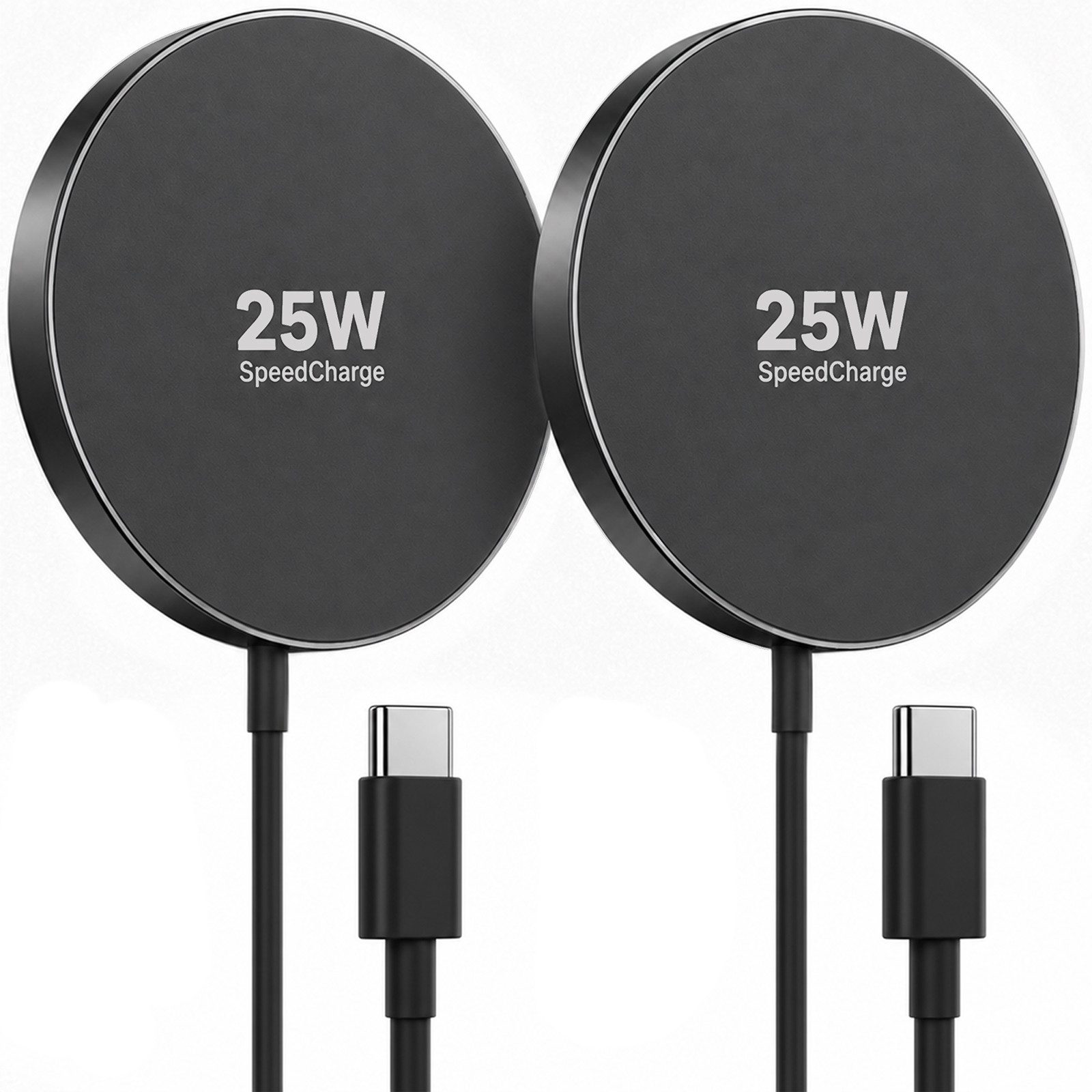 GreenHec 25w Magsafe Ladegerät iPhone 18 17 Pro Max Wireless Charger Induktives Wireless Charger (Spar-Set, Wireless Charging Pad + USB-A …