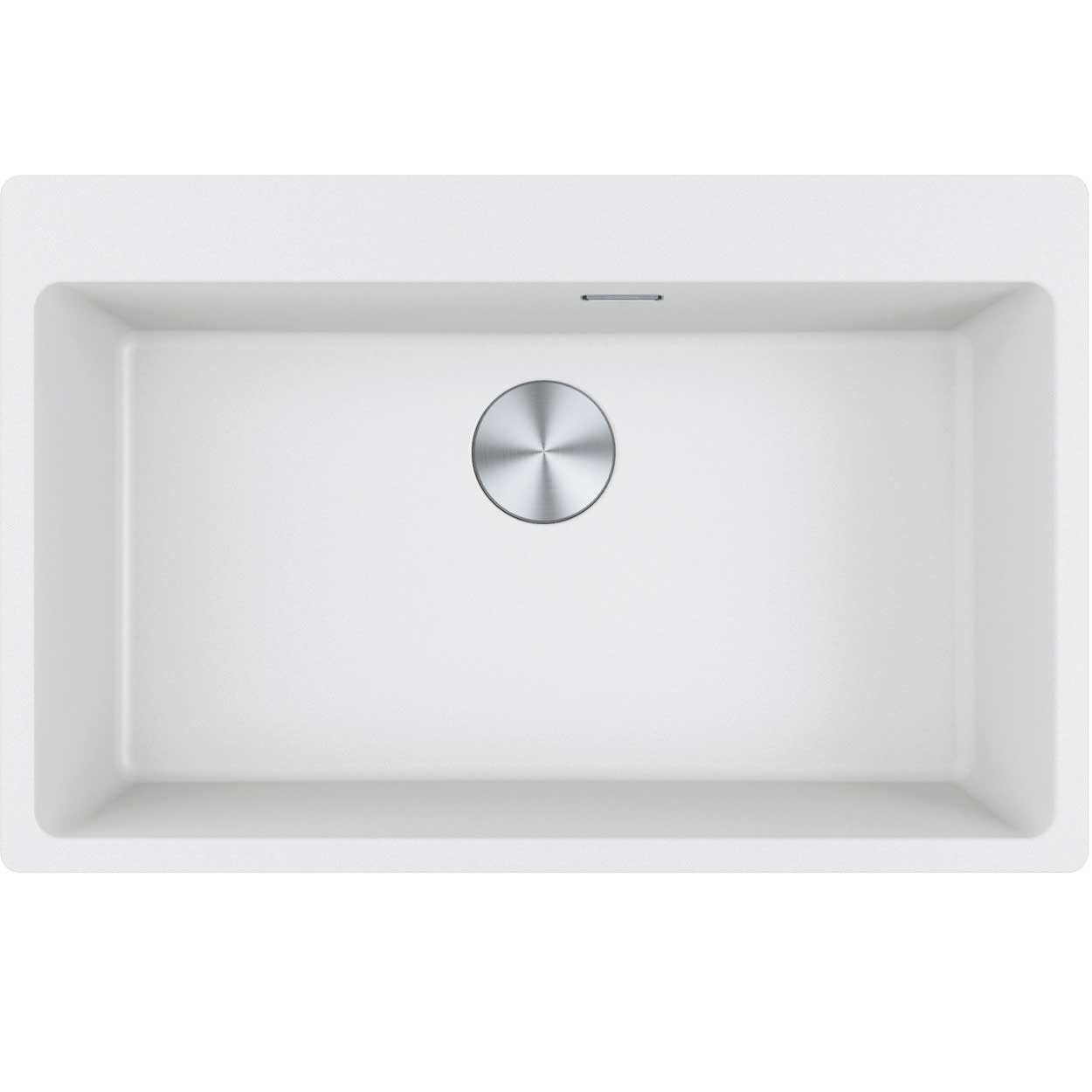 Einbauspüle Maris Einbauspüle MRG 610-73 A Glacier Druckknopf Edelstahl ab 80cm