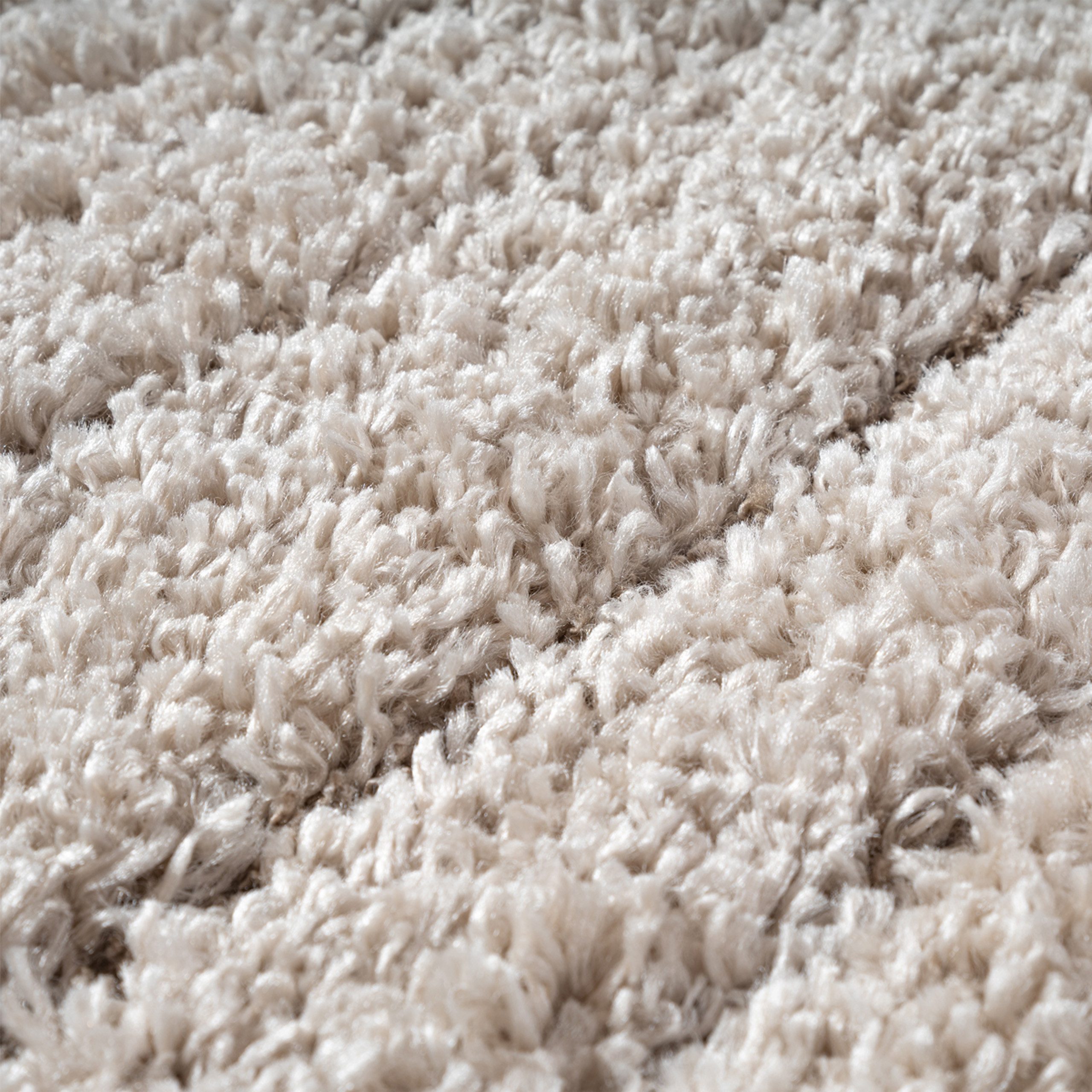 TeppichHome24 Teppich Teppich Beige mit Linienmuster weich pflegeleicht für günstig online kaufen