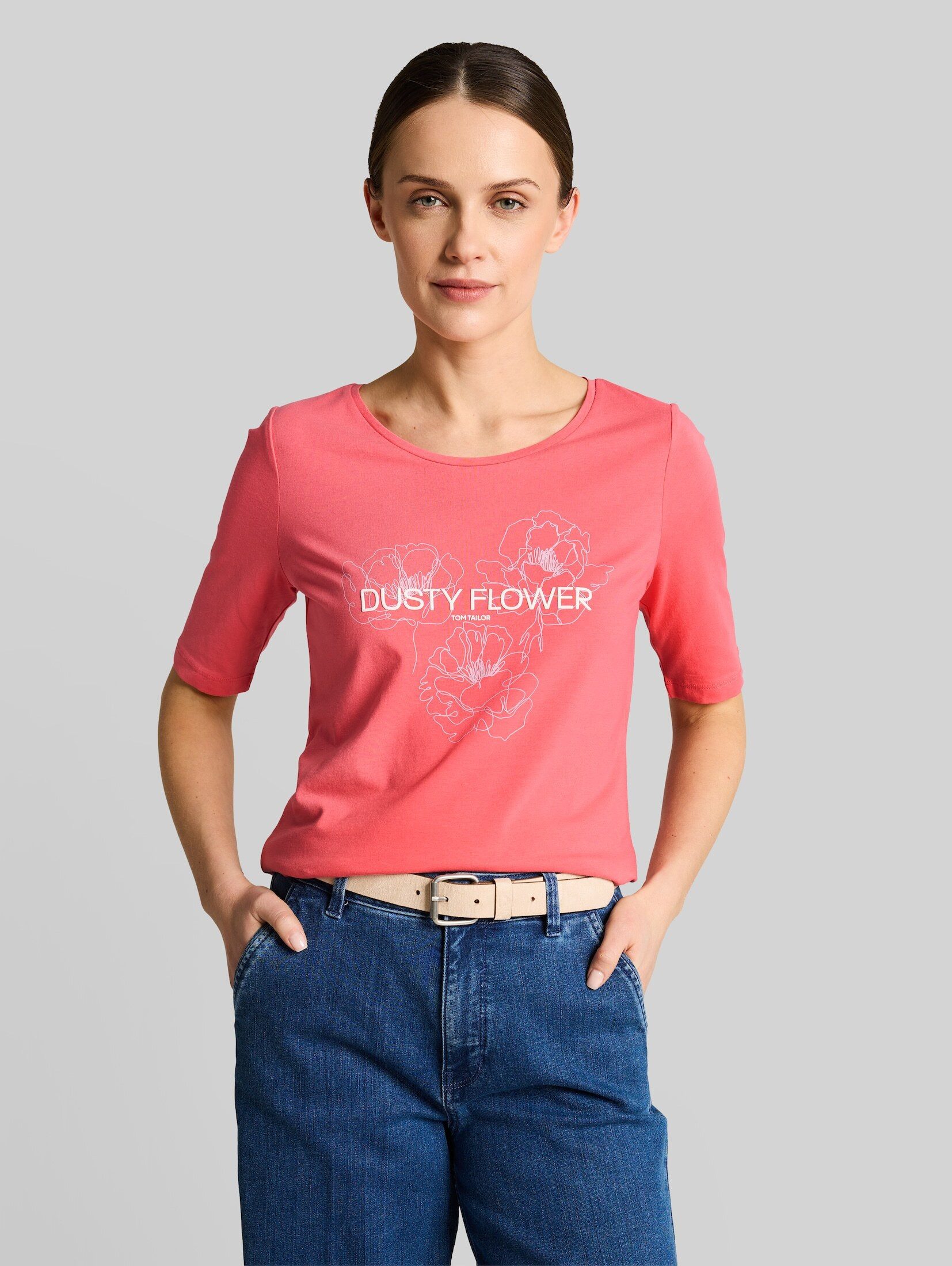 TOM TAILOR T-Shirt T-Shirt T-Shirt mit Print