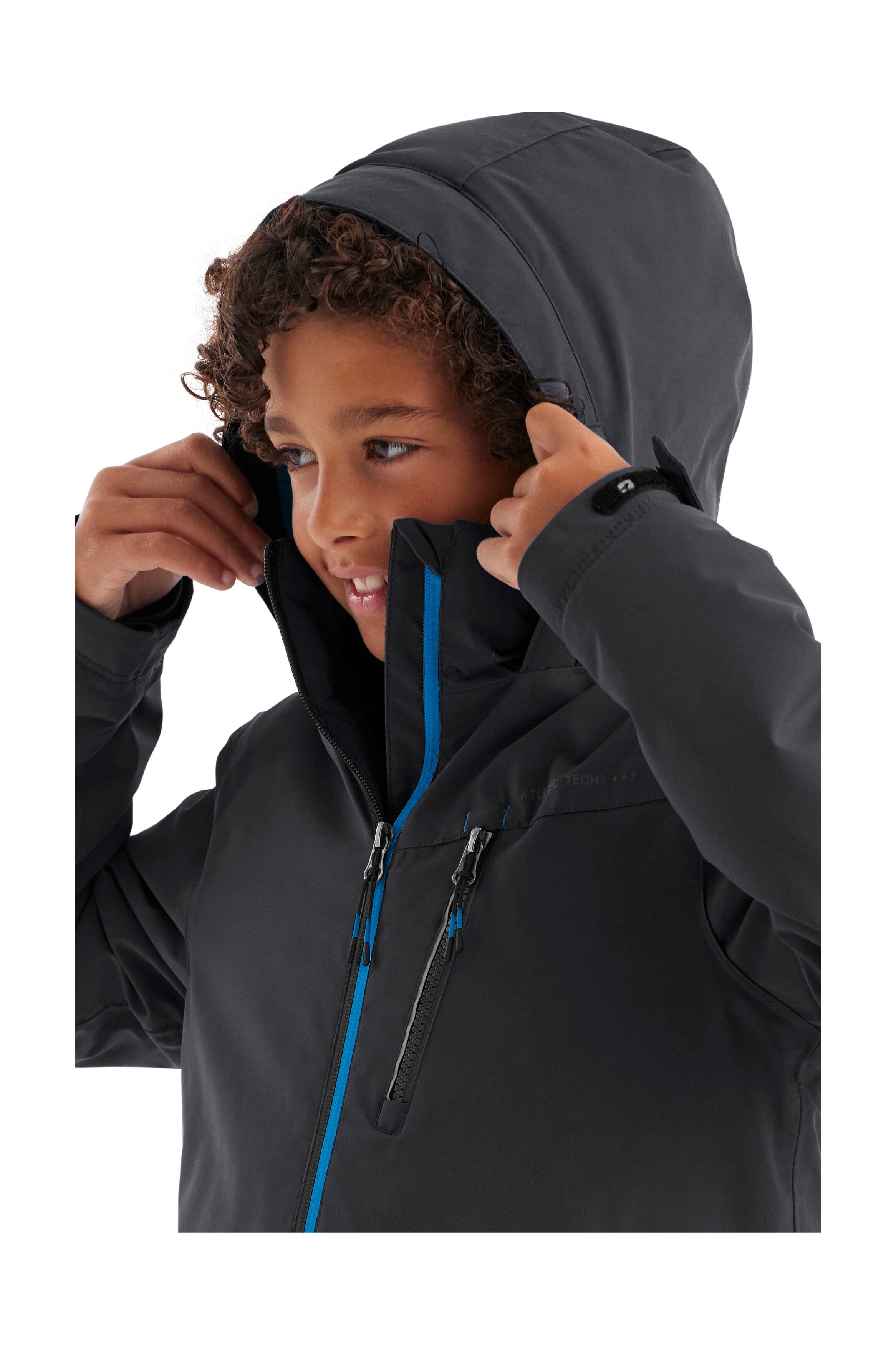 Killtec Outdoorjacke KOW 159 BYS JCKT Wasser- und winddichte Kids Winterjacke mit Fleece-Futter
