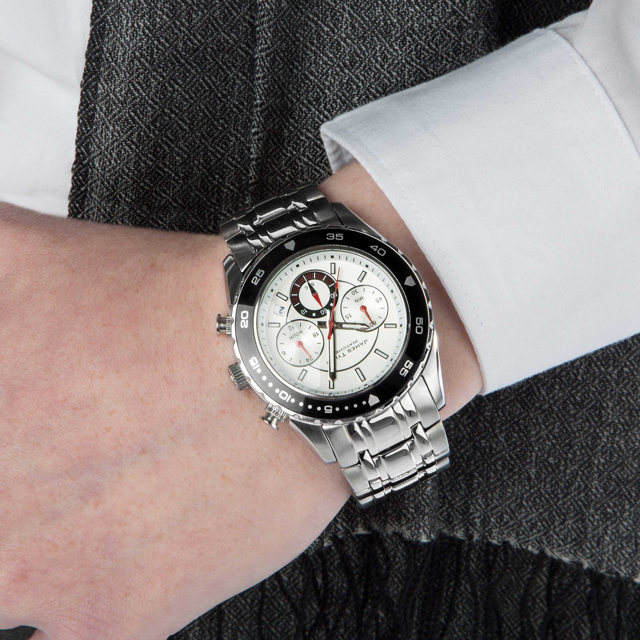 James Tyler Quarzuhr BLACK FRIDAY JT-704-1 Herrenuhr Mit Original SEIKO EPS günstig online kaufen