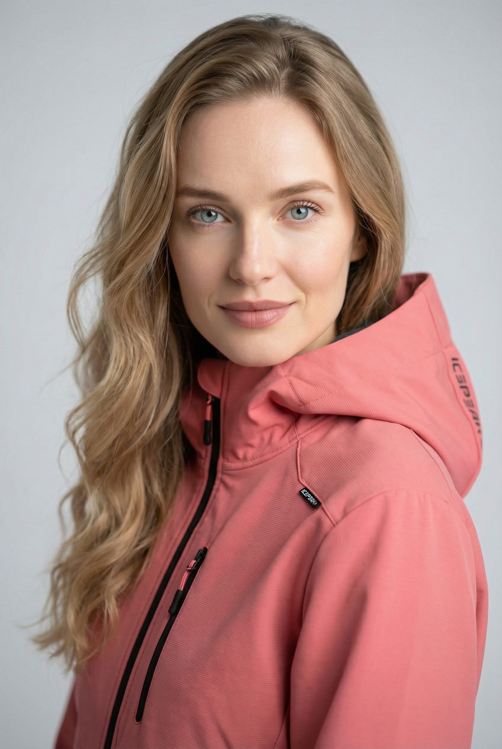 Icepeak Softshelljacke BURNET atmungsaktiv, wasserabweisend, mit Wassersäule 10000, aus Polyester