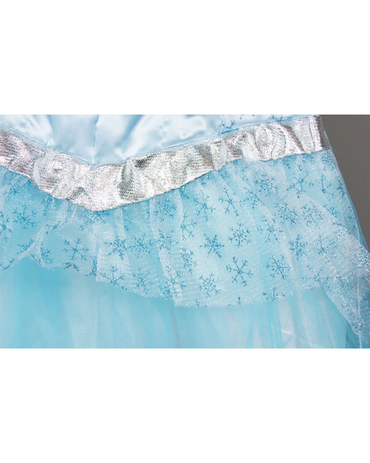 Funny Fashion Kostüm Eisprinzessin Kostüm 'Elsa' für Kinder, Hellblau