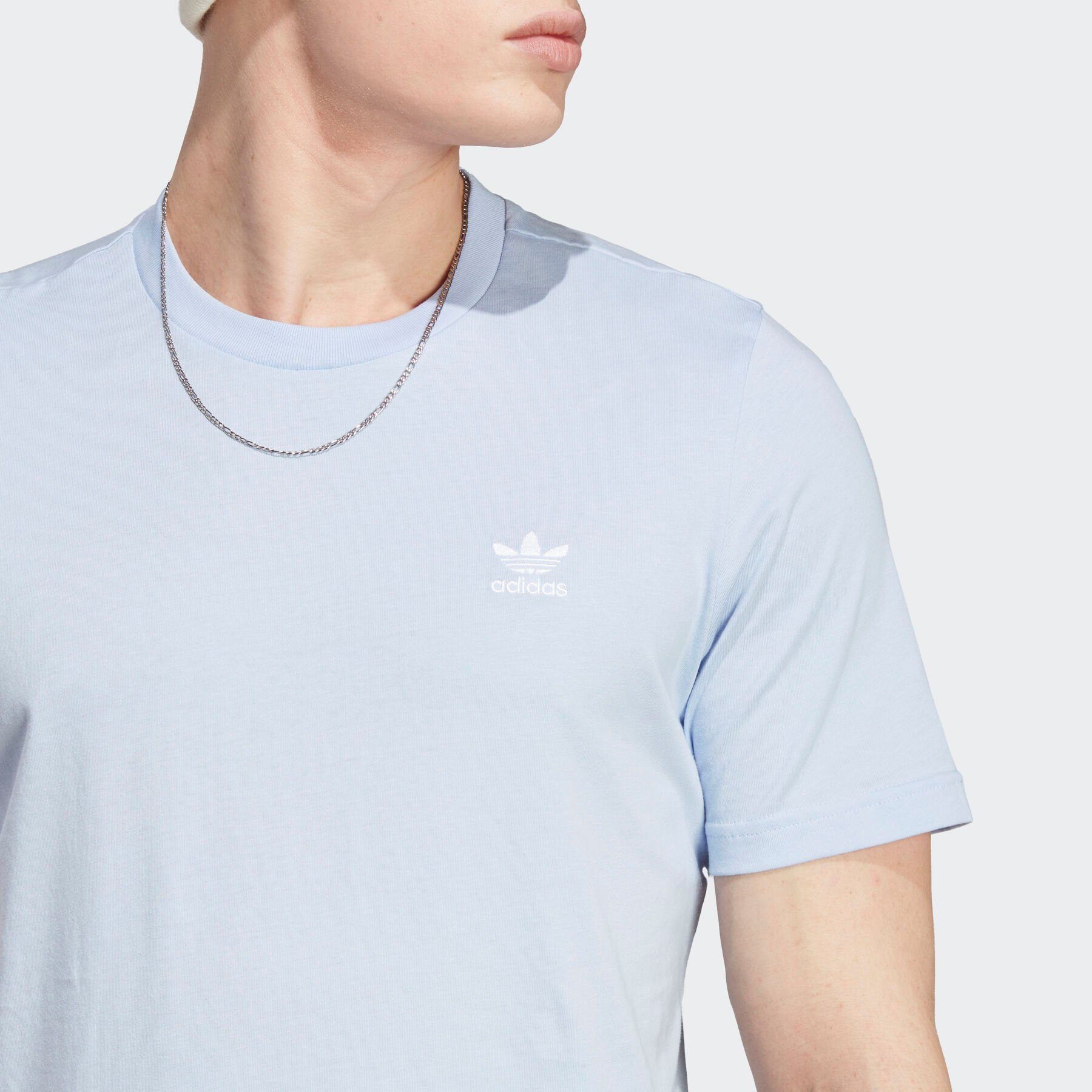 Originals adidas Dawn TREFOIL ESSENTIALS Blue T-Shirt