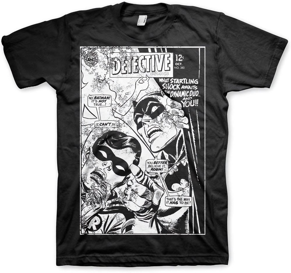 Batman T-Shirt Dynamic Duo Distressed Big Tall T-Shirt