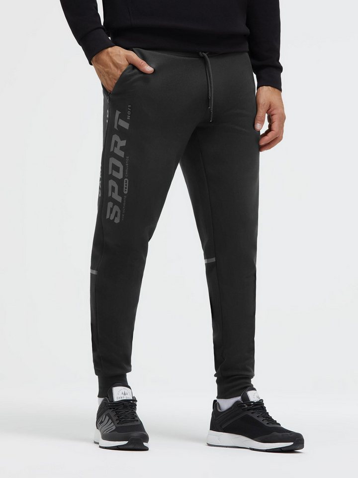CAMP DAVID Sporthose mit Elastikbund und Kordel
