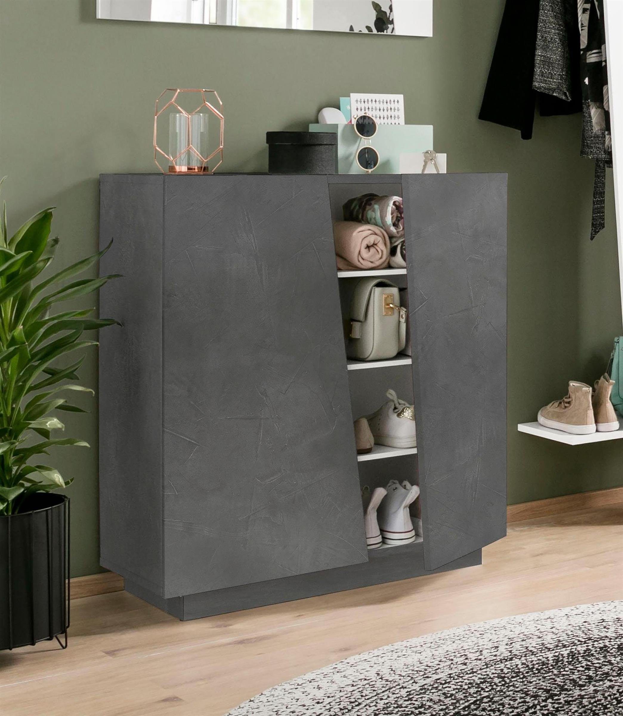 möbelando Schuhschrank Viterbo 79,2 x 86 günstig online kaufen