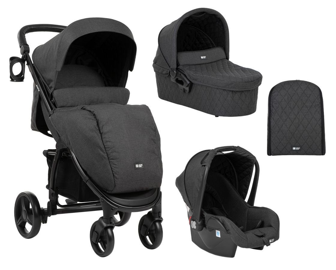 Kombi-Kinderwagen Kombikinderwagen Madrid 3 in 1