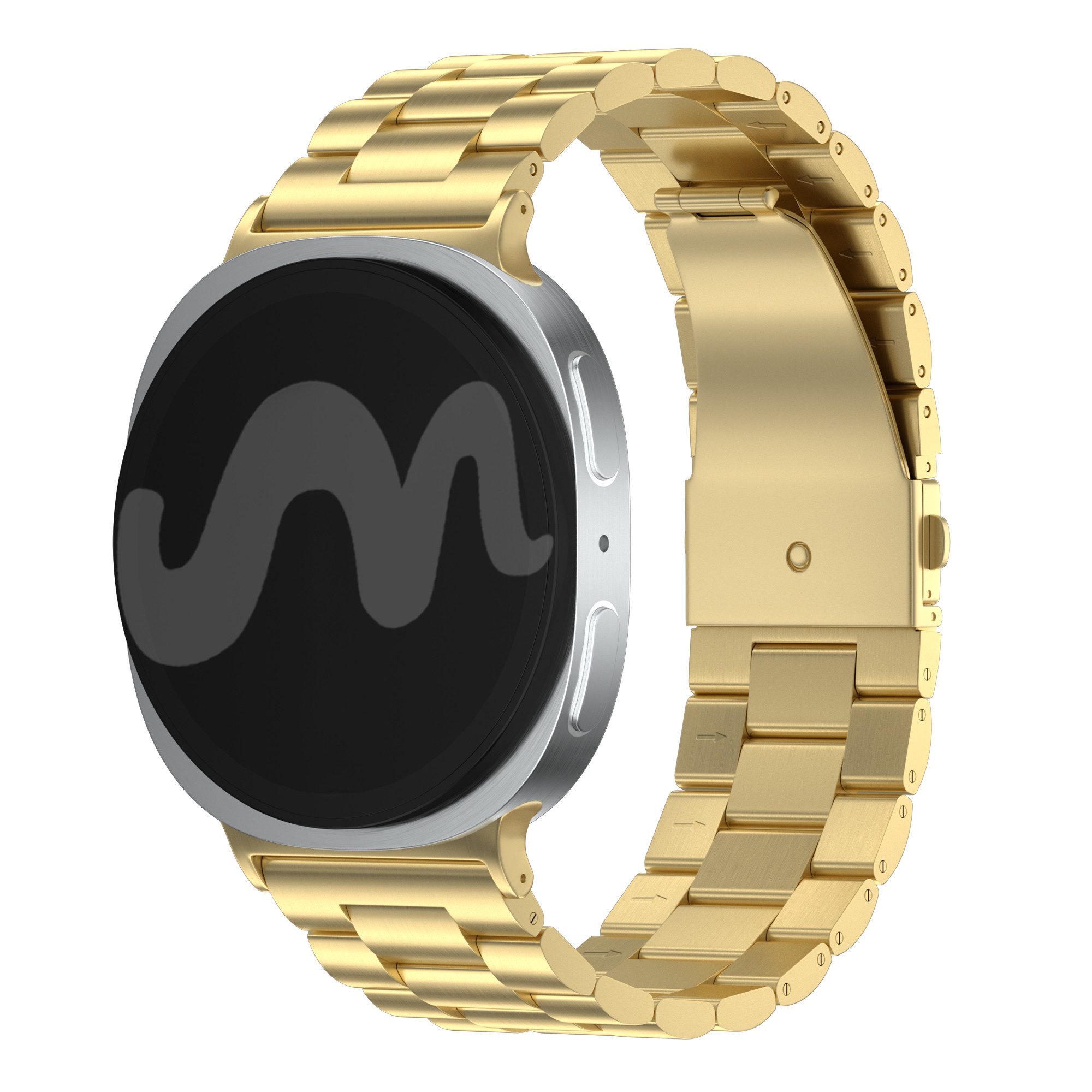 imoshion Smartwatch-Armband imoshion Edelstahlarmband für Samsung Galaxy Watch 9 (40/44mm) / Watch