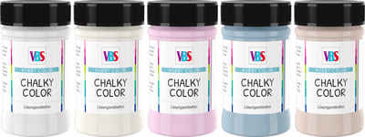 VBS Kreidefarbe Kreidefarbe Chalky Color Chalet, 5er-Set