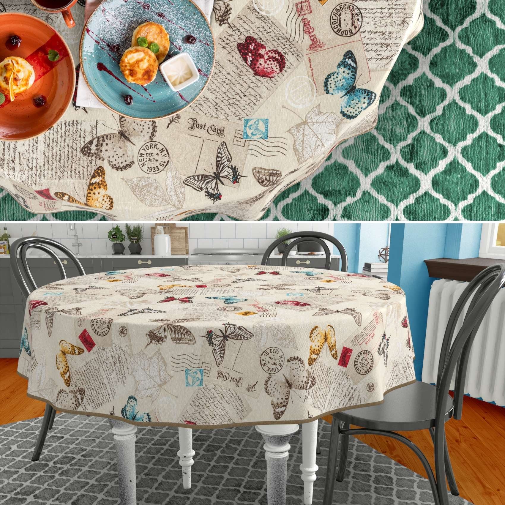 ANRO Tischdecke mit feinem Ästhetik Motiv günstig online kaufen