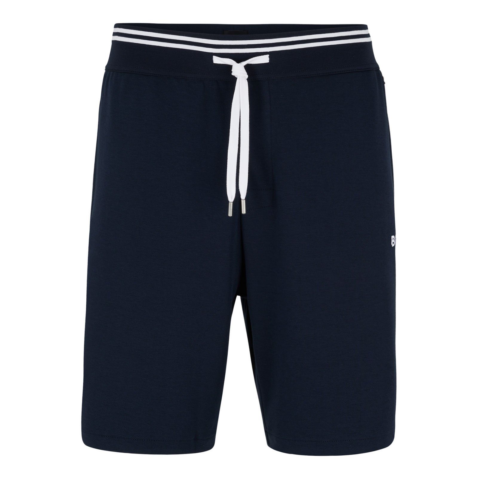BOSS Shorts Core Shorts mit seitlichen Paspeln und Streifen am Bund